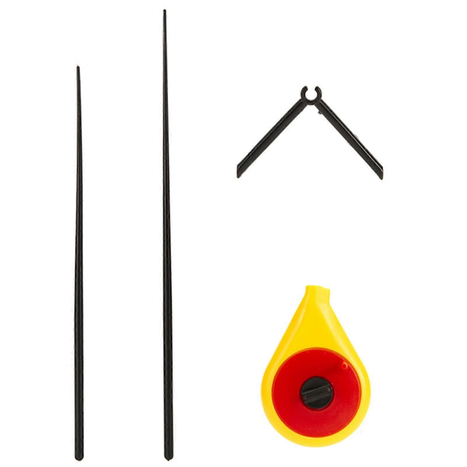 Kaesi Winter Portable Lightweight Ice Fishing Rods Outdoor Fish Tool with Bracket