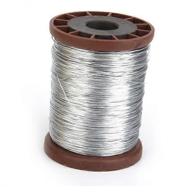6x0.5mm 500G Galvanized Iron Wire for Hive Frames Beekeeping Tool 1 Roll