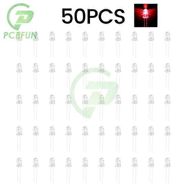 50/100/200Pcs 5mm Candle Red Yellow Flickering Leds Flash Bk Dip Led Diode Intermitente Light Lamp Flicker
