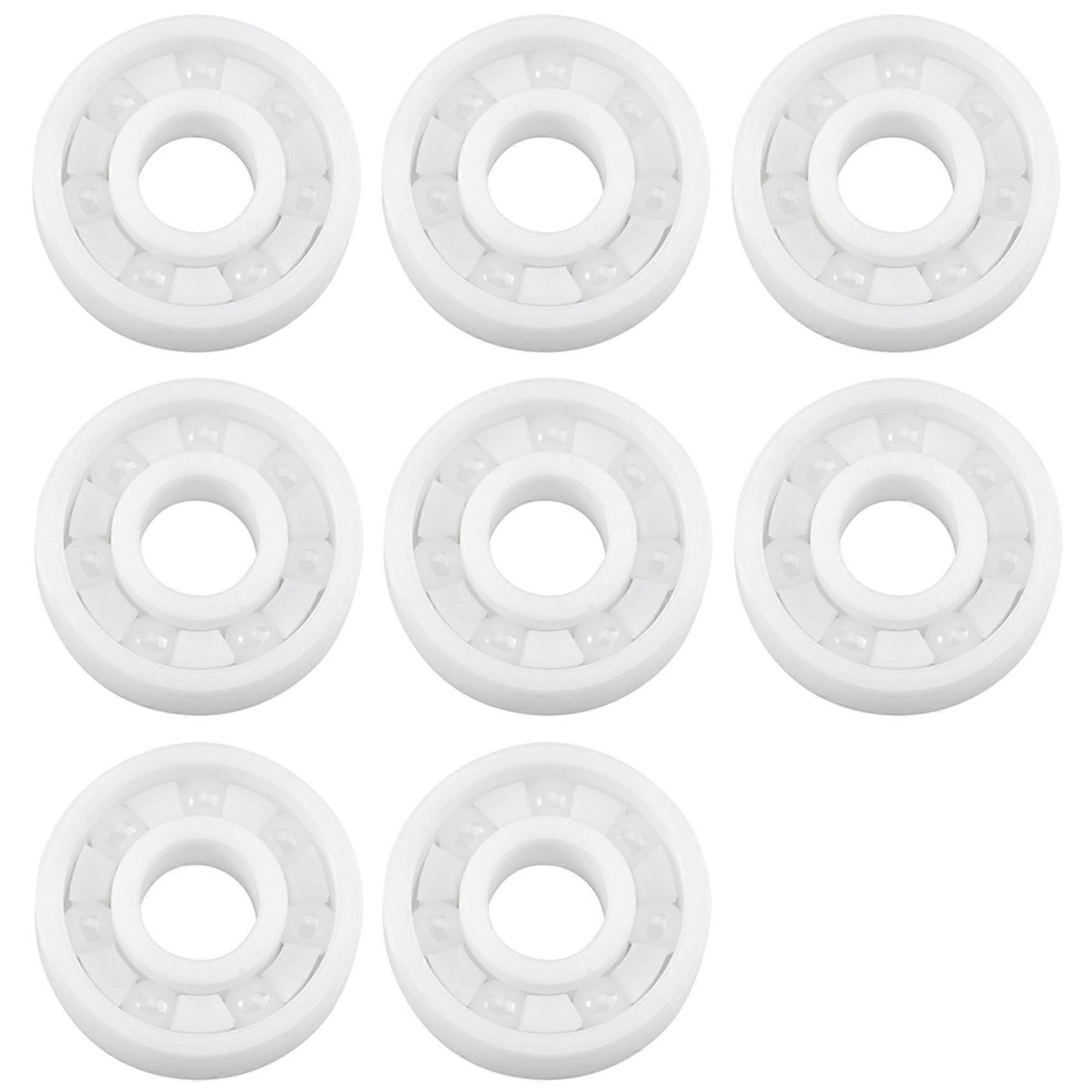 8X 608 محمل سيراميك كامل ZrO2 محمل كروي 8 مم × 22 مم × 7 مم محمل أكسيد زركونيا