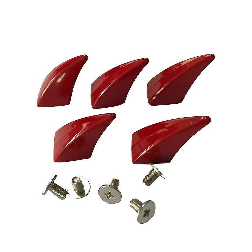 3x 5-piece Horn-shaped Rivets