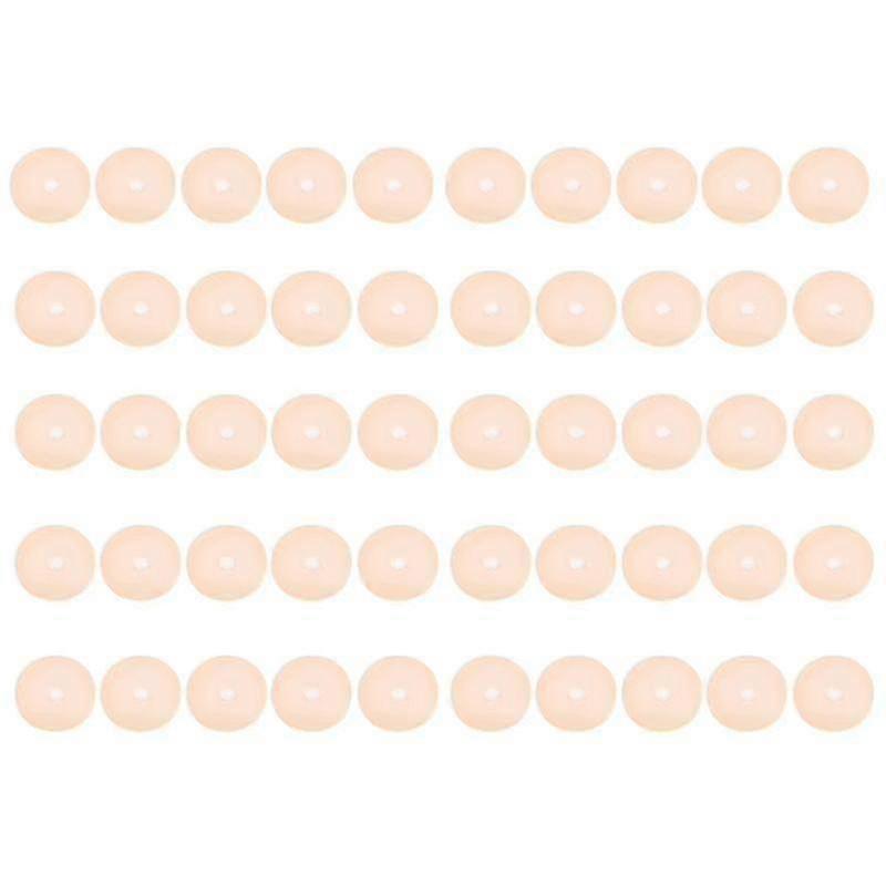 50pcs Silicone Healing Non Pull Piercing Discs For Piercing Bump 7mm  TA