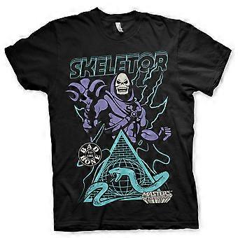 Skeletor He-Man Masters of the Universe Pyramid Official Tee T-Shirt Mens