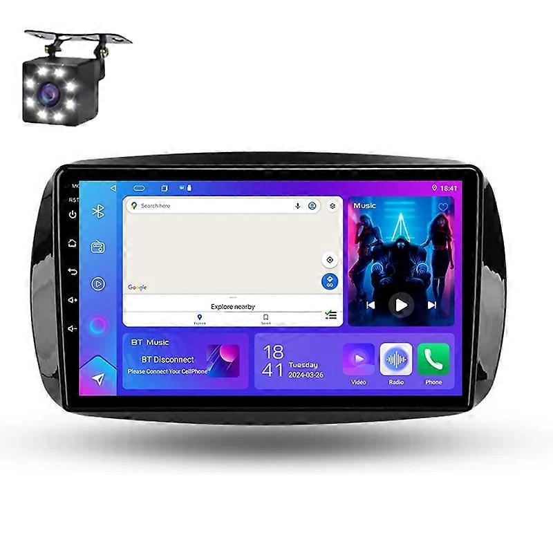 For Benz Smart Fortwo 3 C453 A453 2014-2020 Car Radio Multimedia Player WIFI Navigation GPS