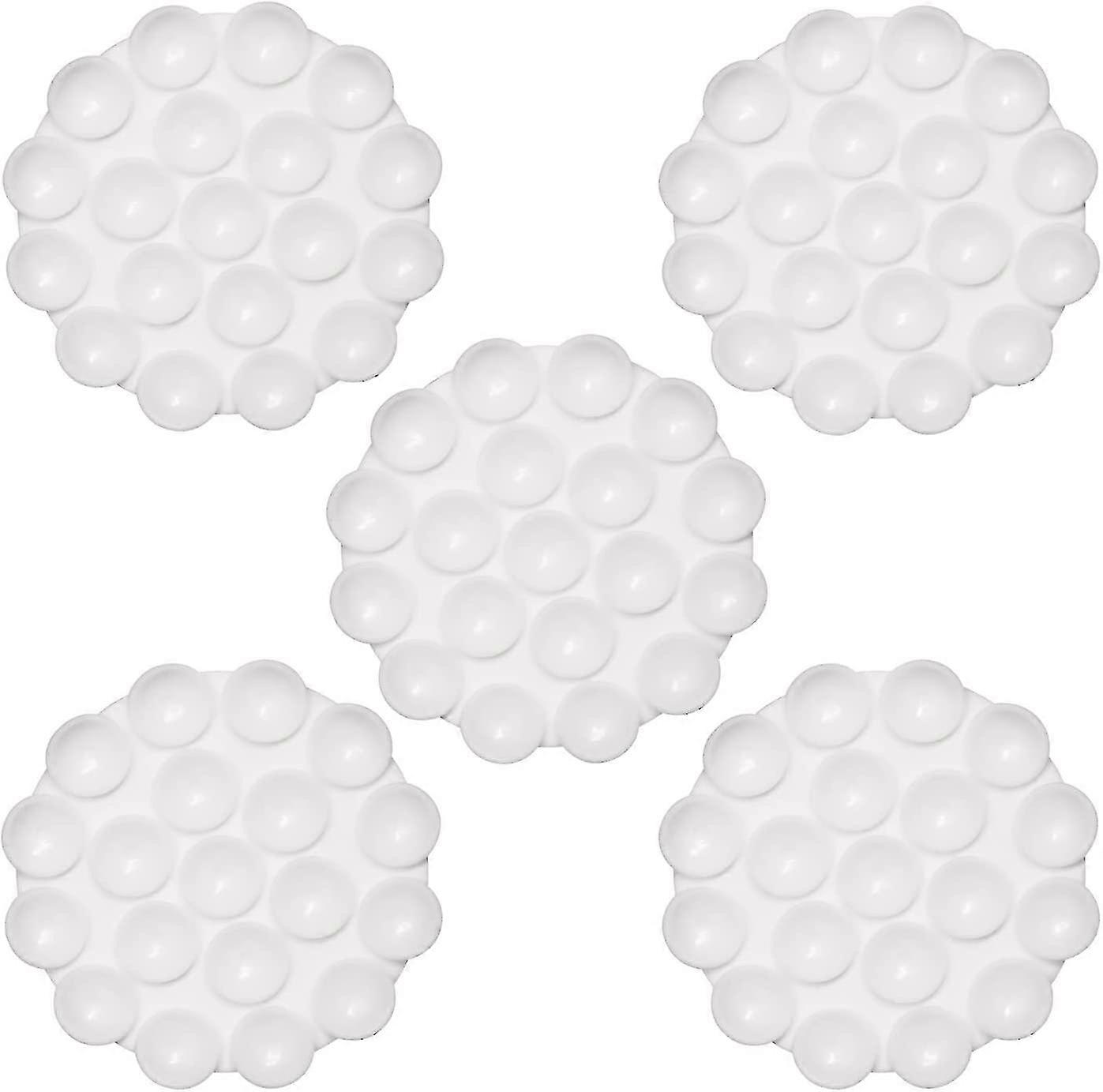 5pcs Suction Phone Case Adhesive Silicone Suction Cup Phone Holder Case For Hand Mobile Devices Mount