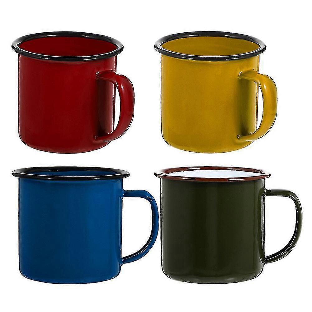 4pcs Household Water Cups Convenient Juice Mugs Multi-function Milk Cups Home Accessory