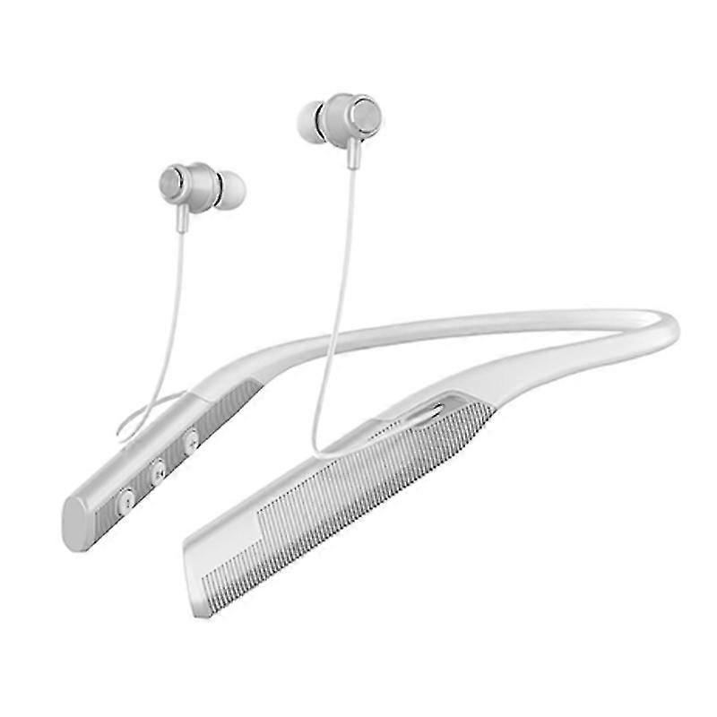 Binaural Wireless Headset Bluetooth-Compatible Neck-Hanging Earphone Subwoofer