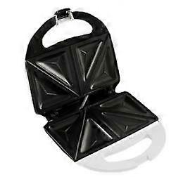 Sandwich maker automatic multi-function household breakfast maker double-sided heating mini bread maker (black triangular plate)