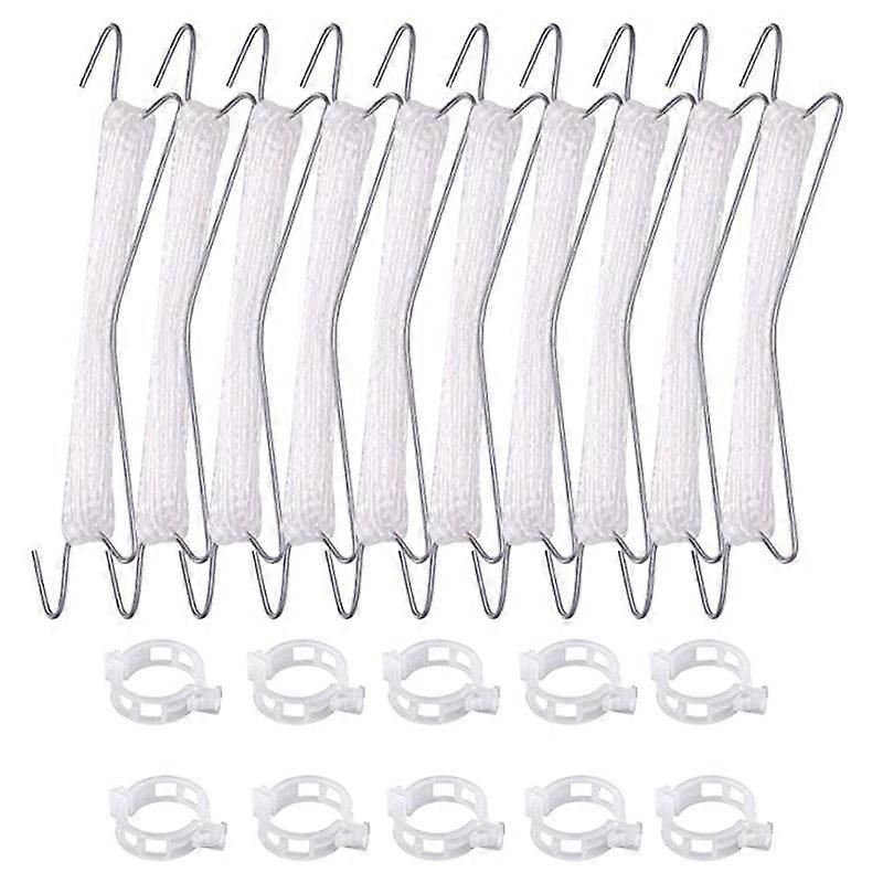 Paradicsom horgok zsinórral, kötél paradicsom és uborka lógásához