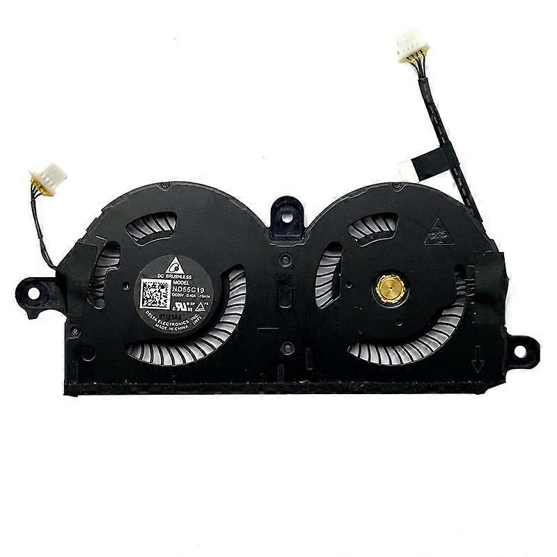 CPU Cooling Fan Cooler Heatsink XPS 13 9380 7390 0980 WH 980Wh Nd55C19-19A14