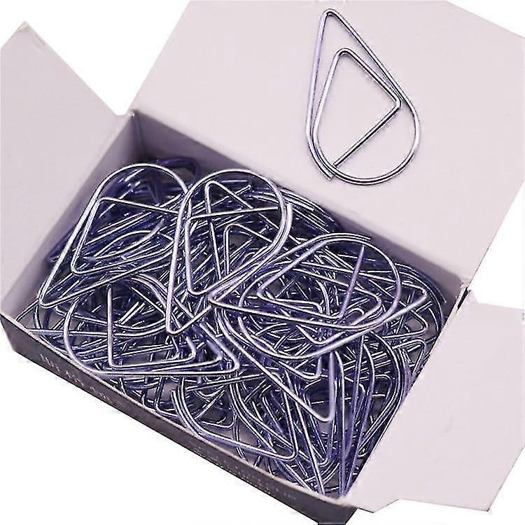 Metal Material Drop Shape Paper Clips