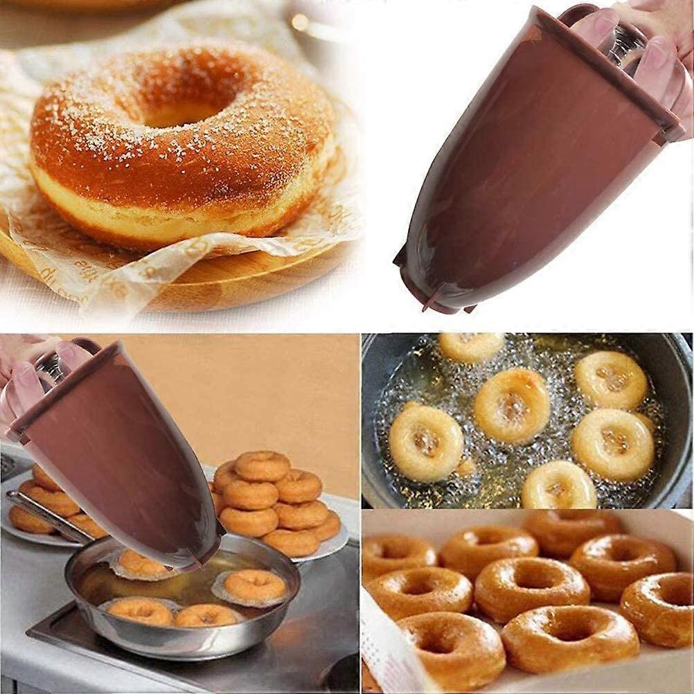 1 Stück Donut-Maker Donut-Backform Donut-Dropper Backwerkzeug Donut-Maker-Maschine für Donuts Gebäck Hausgemachtes Dessert Küche Backzugang