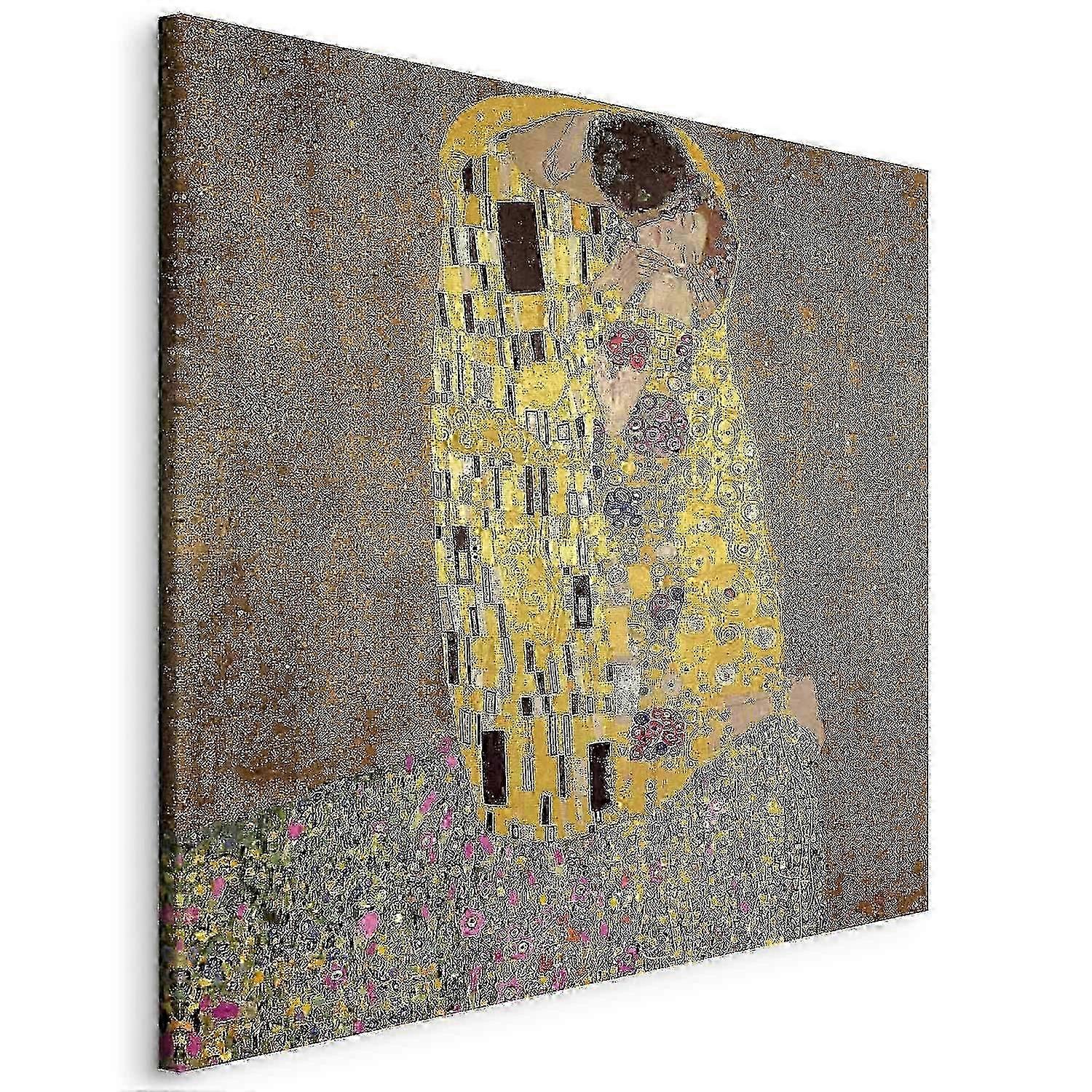 Foto op canvas - Kus