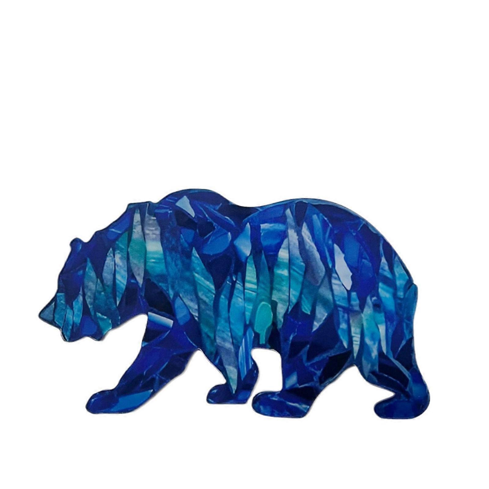 Vidrieras DIY Mountain Range Mosaic Kit Arts and Crafts Fox Mosaic Kit