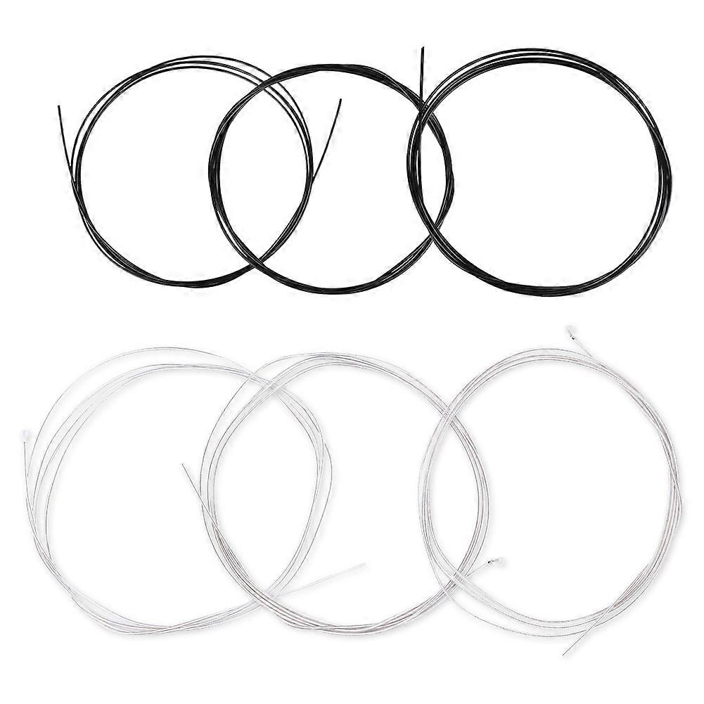 Guitar String compatible Classical Guitars Musical Instrument Accessory Part(Black&white)