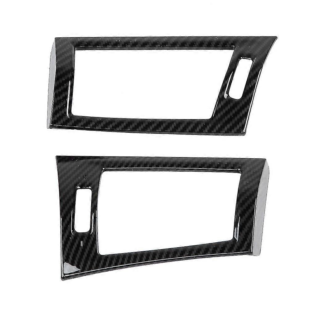 Carbon Fiber Texture Side Air Vent Outlet Cover Trim for X3 F25 2011-2017 (2pcs)