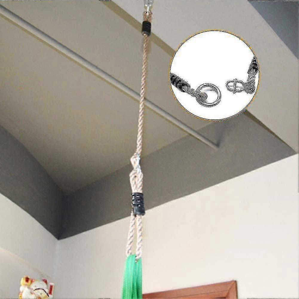 Adjustable, Sturdy and Durable Swing Rope for Hammock Swing (2 Pieces)