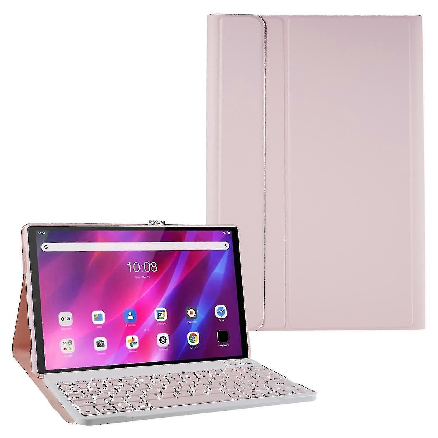 للينوفو تاب P11 / tab P11 Plus Pu Tablet Case حامل غطاء لوحي واقي مضاد للسقوط مع Bluetoot-yujia