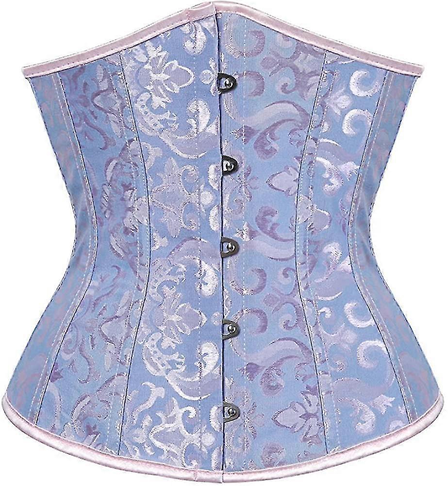 Women's Lace Up Boned Underbust Waist Trainer Corset