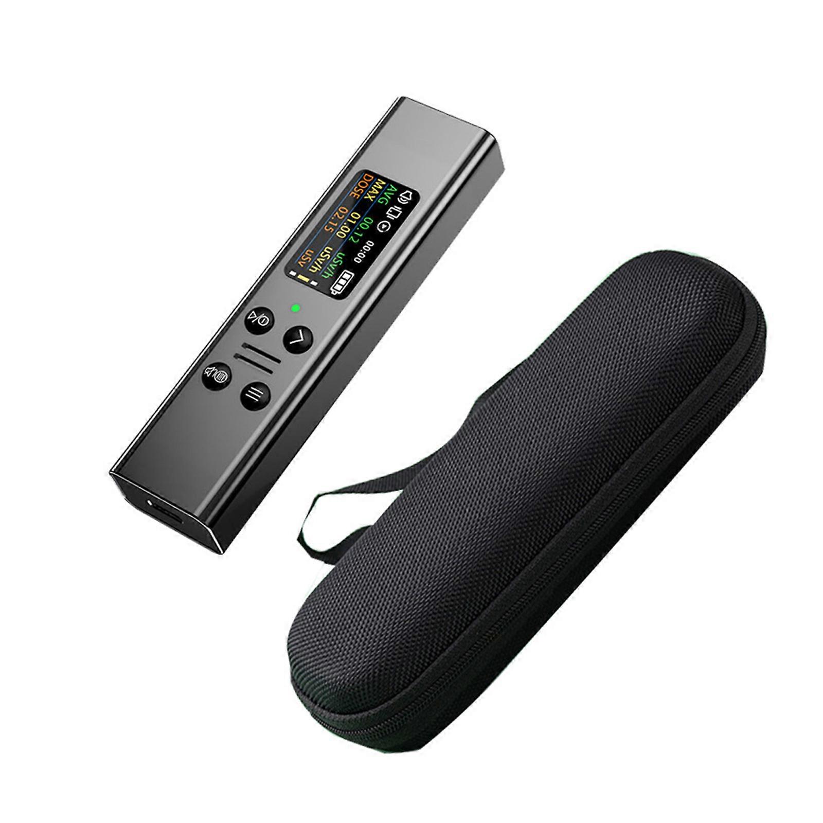 Dosimetro per monitor integrato, monitor portatile portatile ricaricabile per radiazioni a raggi X Beta Gamma con display LCD
