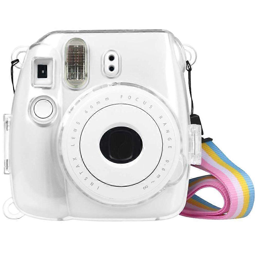 Crystal Shl Case with Strap for FUJIFILM instax mini 9