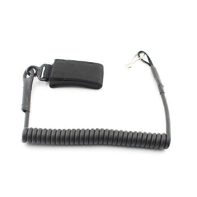 Molle Airsoft coil sling military elastic Tool Bags Belt spring strap backpack bag rope lanyard gun handgun shooting hunt pistol tool
