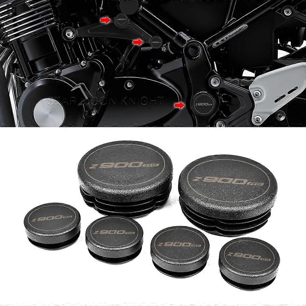 Z900RSオートバイアクセサリーフレームホールカバーキャッププラグ装飾フレームキャップセットカワサキZ 900 RS SEカフェ2017 - 2022