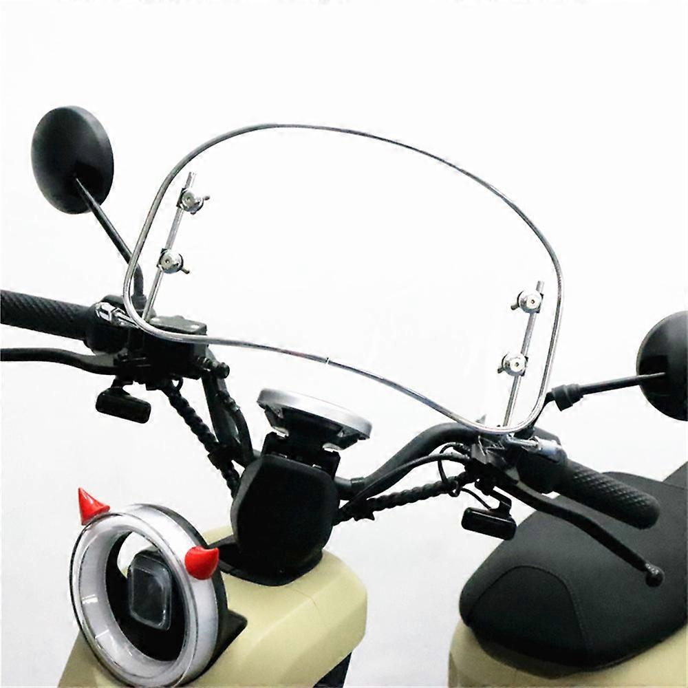 Universal Motorcycle Windshield Extension Spoiler Windscreen Air Deflector Universal Scooter Windscreen