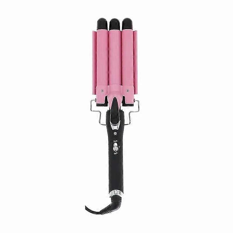 Curling Iron Household Egg Roll Iron Golden Three-tube Curling Iron Large Wave Electric Curling Iron Splint