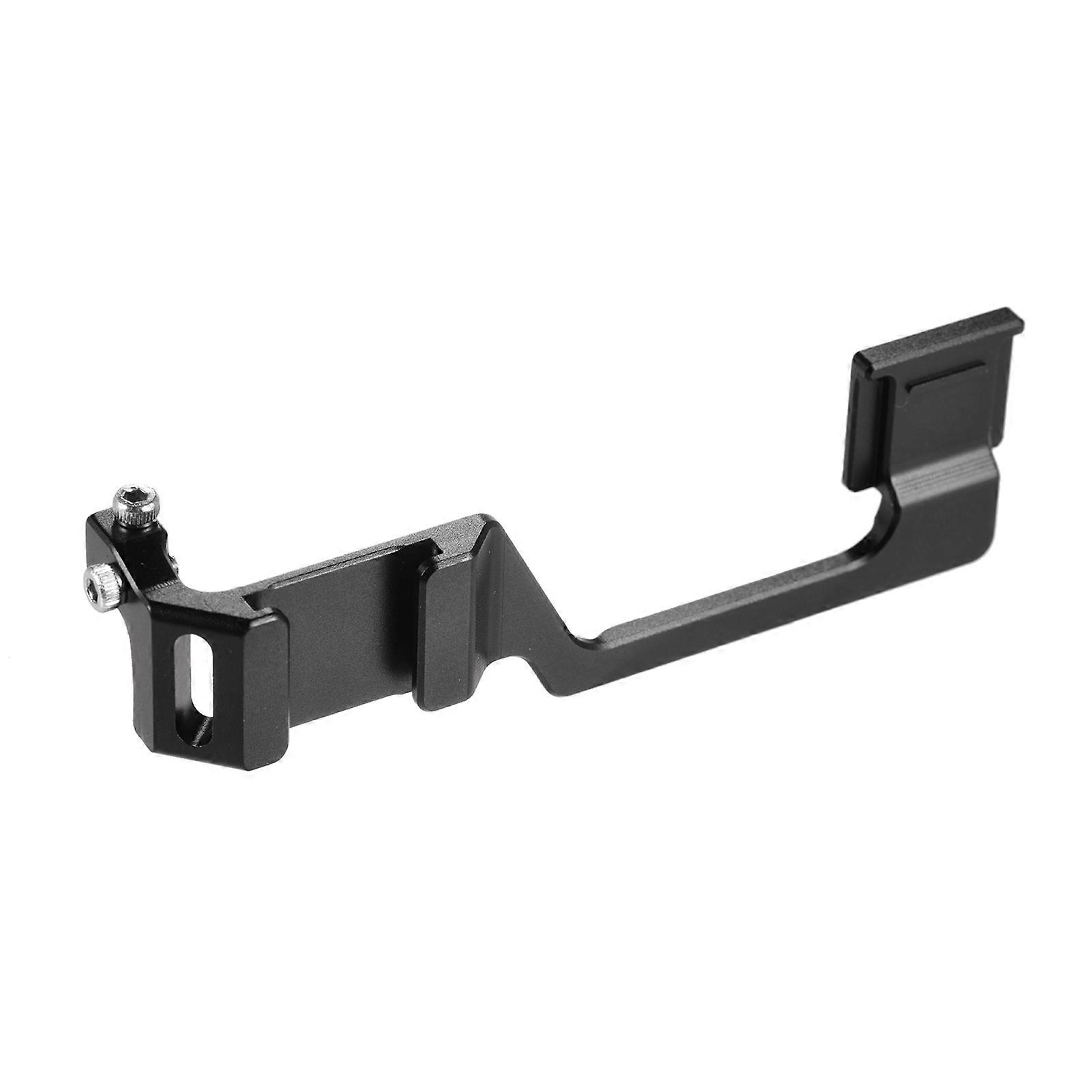 Cold Shoe Adapter Relocation Plate Aluminum Alloy Camera Vlogging Mount Bracket Accessory Replacement for Sony A6300/A6400