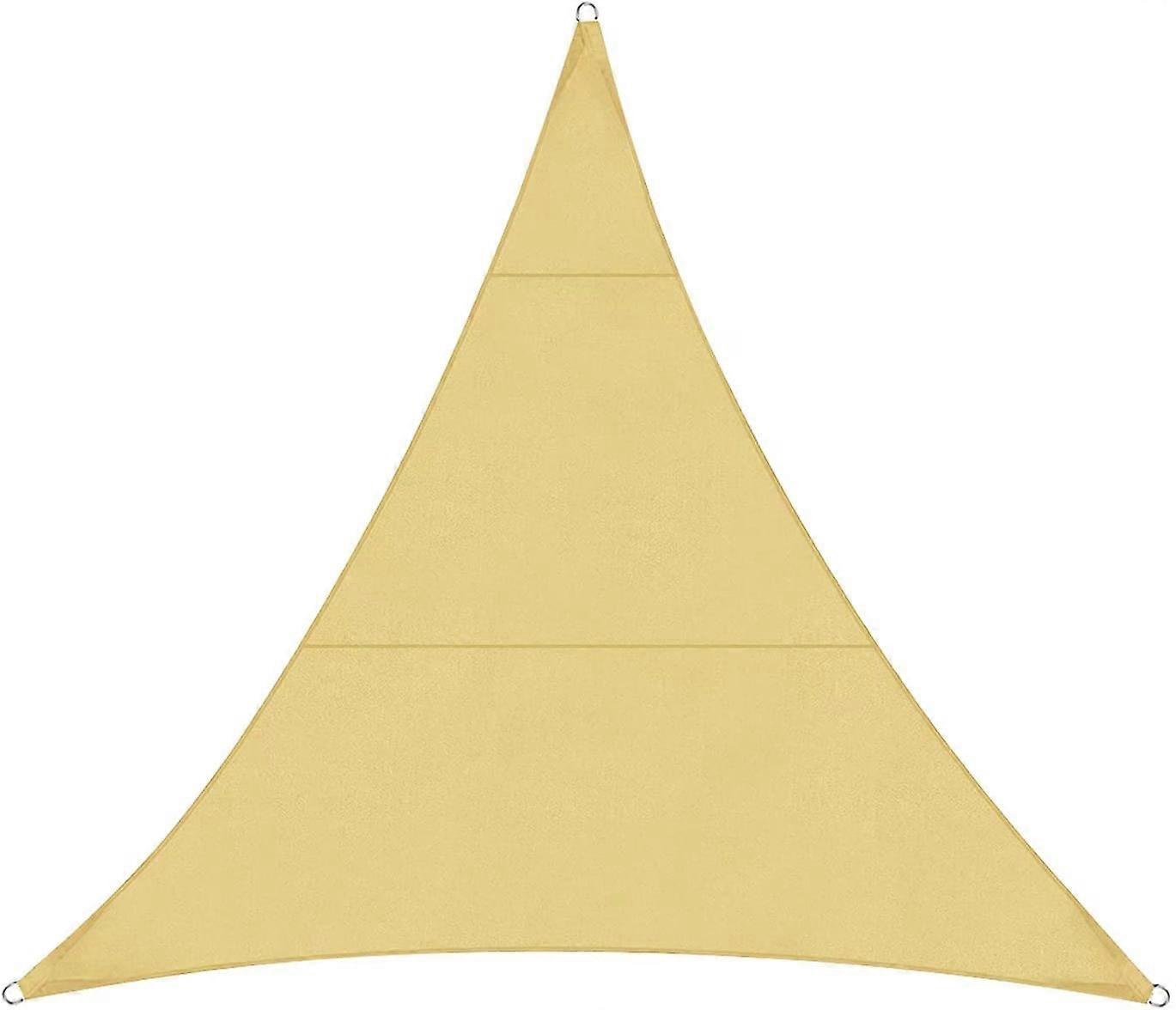 Triangular shade sail, 5x5x5m, waterproof, anti-ultraviolet, sand