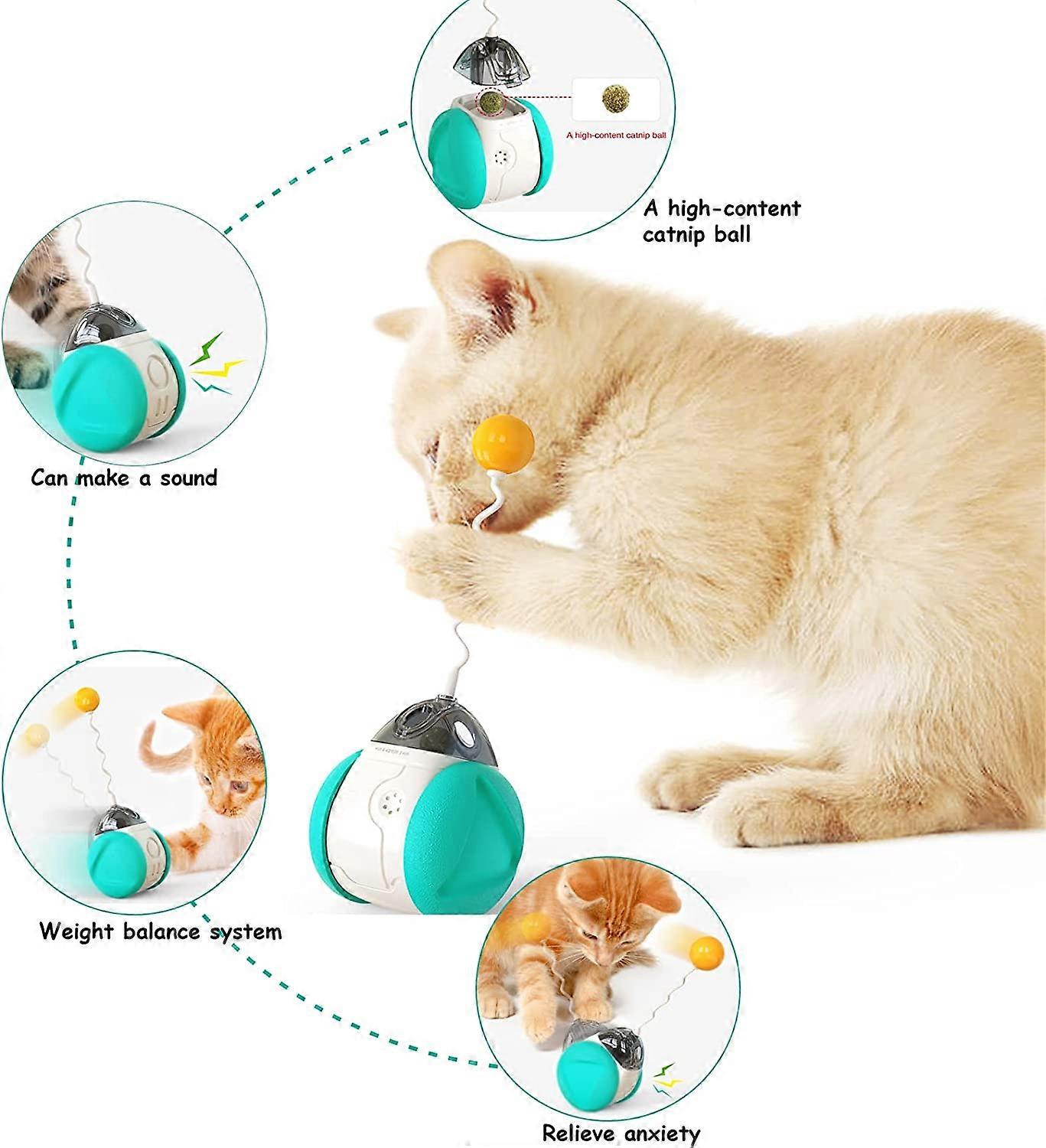 Giocattolo Gatto Interattivo Bianca Giochi Gatto Giocattolo Interattivo