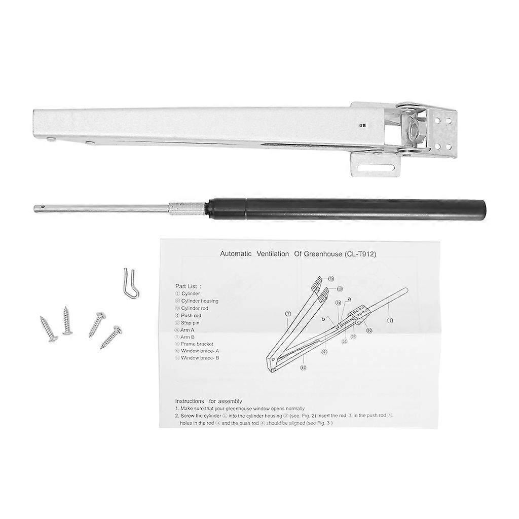 Solar Heat Sensitive Automatic Thermofor Window Open Greenhouse Vent Autovent