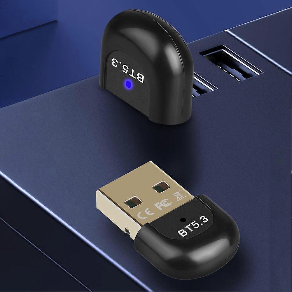 USB Adapter Receiver Support Windows 7/win8.1/win10/11 System for Desktop PC Wireless Mouse Bluetooth-Compatible 5.3 Adapter