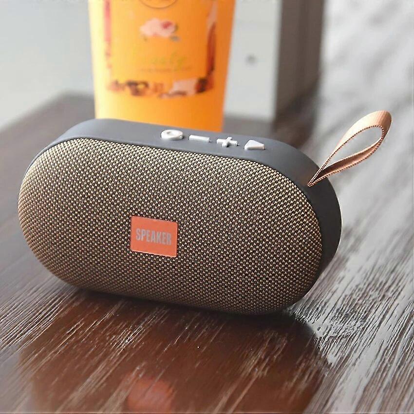 Bluetooth-compatible Speaker Cloth Speaker Loud Stereo Sound, Rich Bass, Wireless Speaker Supports TF, AUX for Travel, Outdoors