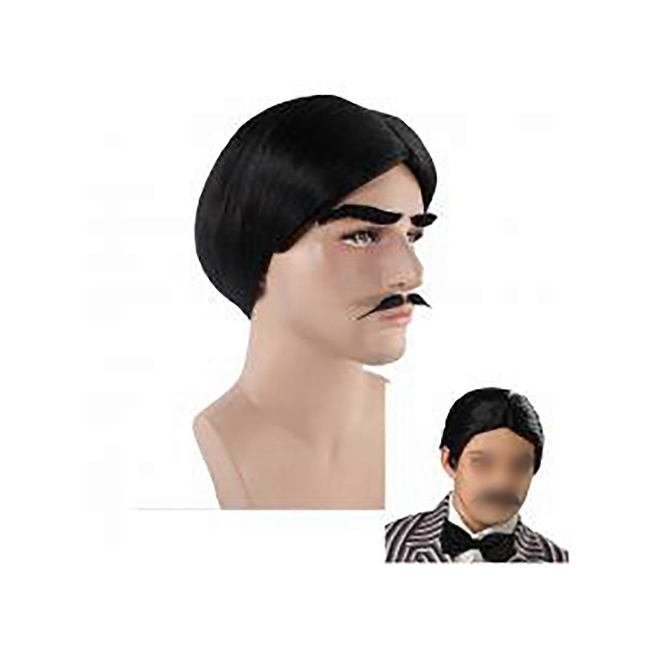 The Family Gomez Mustache Kit And Wigs