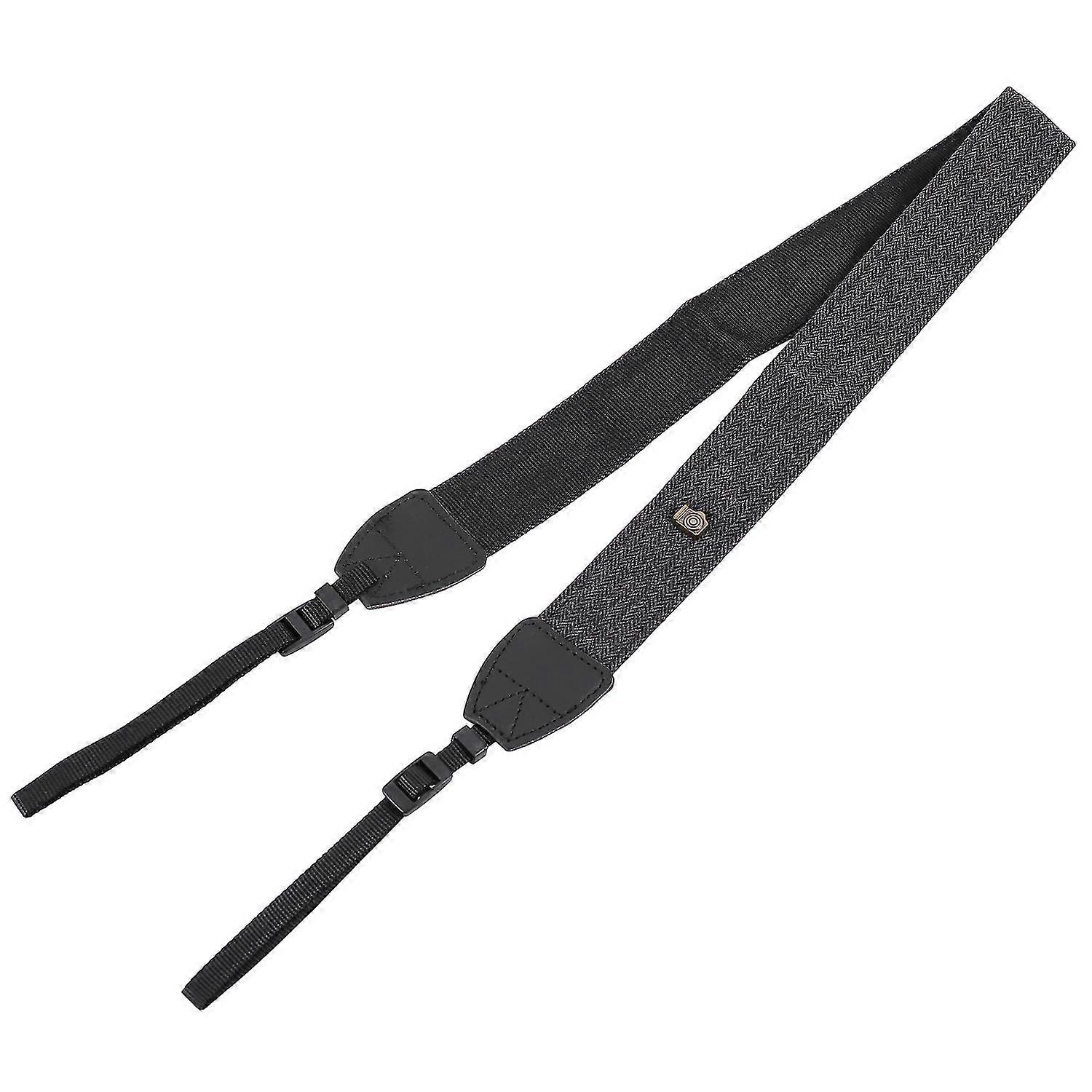 Camera Shoulder Neck Strap Vintage Belt For All Dslr Camera (gray)