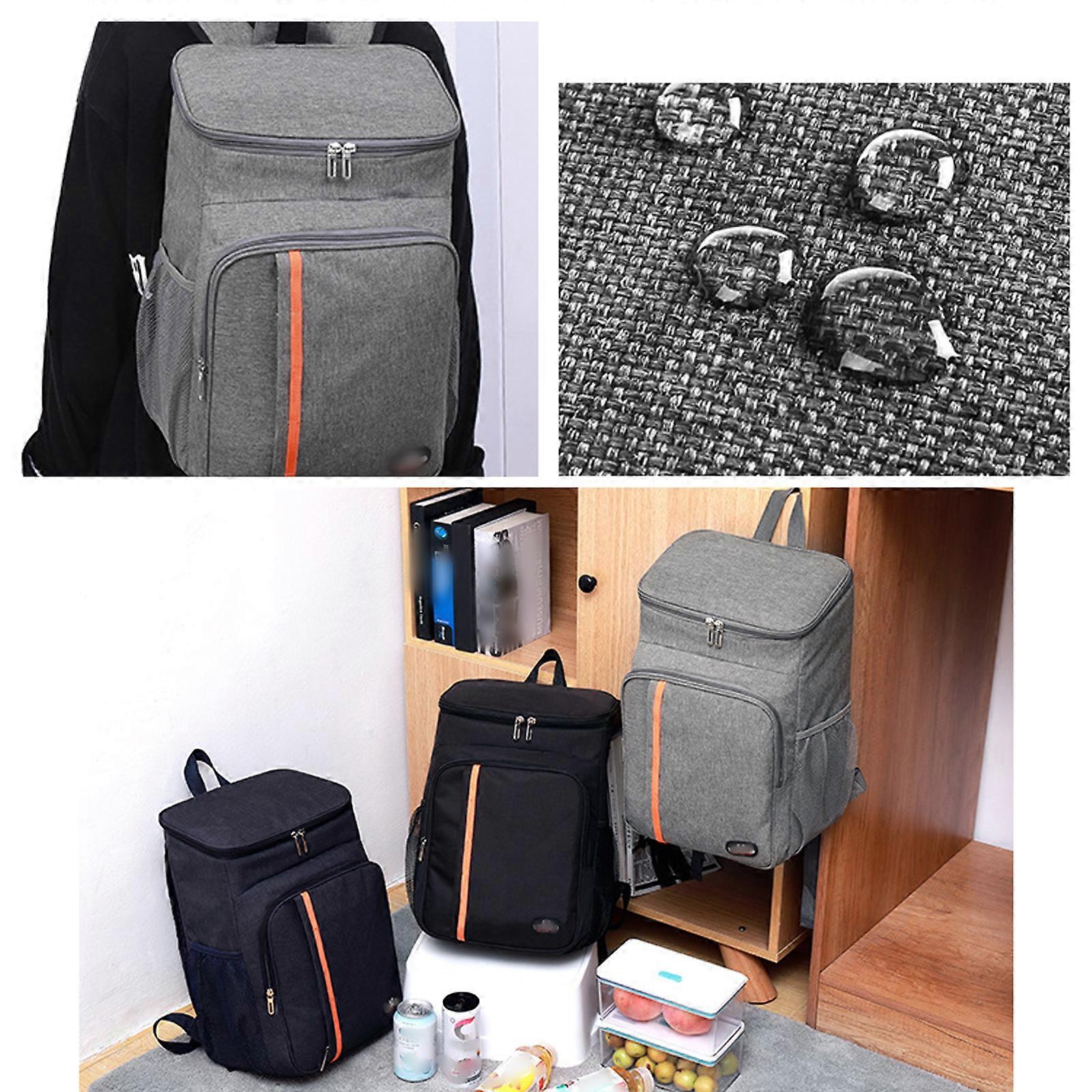 Insulated Bag Dustproof Picnic Backpack Bags Waterproof Multi-function Thermal Insulation PEVA Leak Proof Knapsack