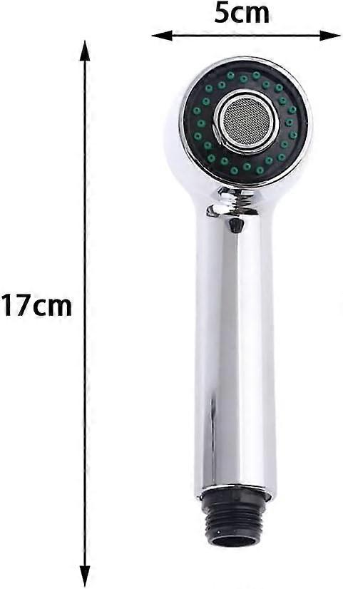 Pull-Out Faucet Nozzle - Chrome Faucet Heads Two-Function Kitchen Tap Replacement Part