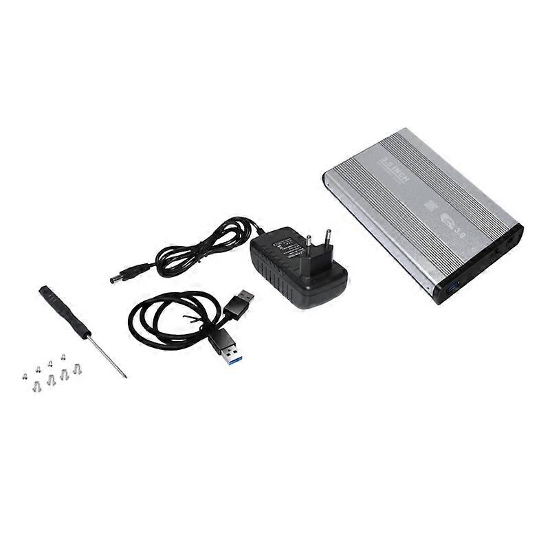 3.5 Inch Portable 10TB USB 3.0 5Gbps External Hard Disk Enclosure for Computers JIKAIX