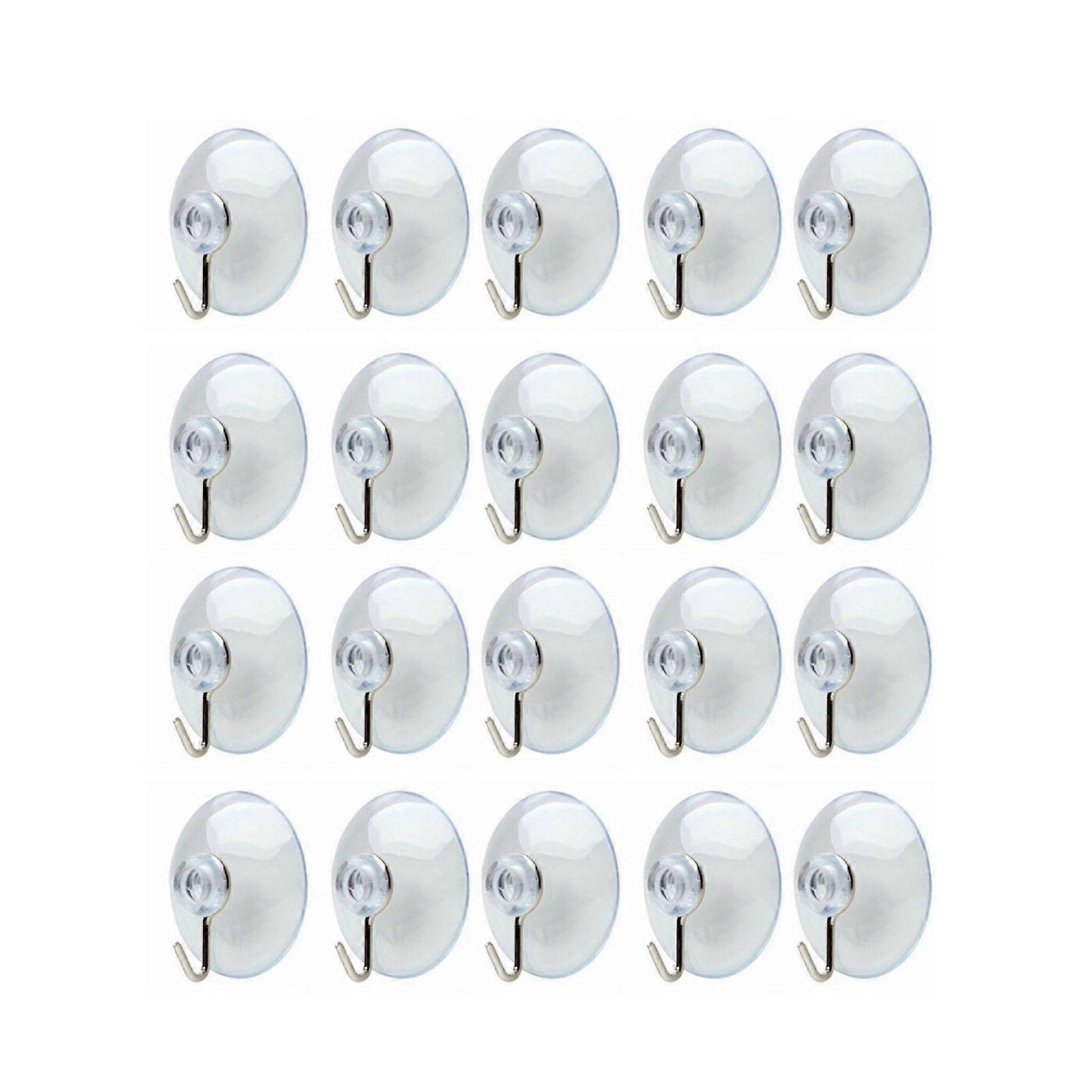 1 Set Practical Suction Hook Widely Use PVC Transparent Clear Sucker Hanger for Daily