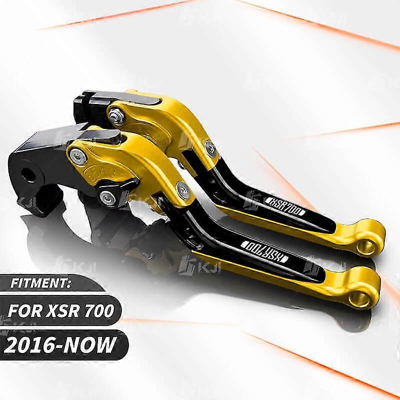 For Yamaha XSR700/XTribute/XSR 700 2016-Present Clutch Lever Brake Lever Set Adjustable Folding Handle Levers Accessories Parts Boris