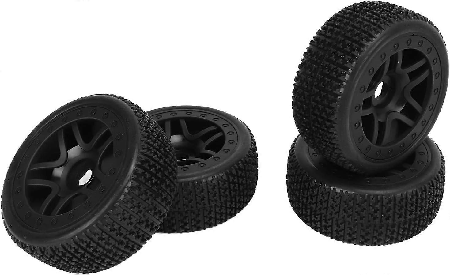 RC-Autoreifen, hohe Abriebfestigkeit 1/8 RC-Autoräder und -reifen 4 Stück starke Stoßdämpfung für RC-Modifikation (A-Reifen)