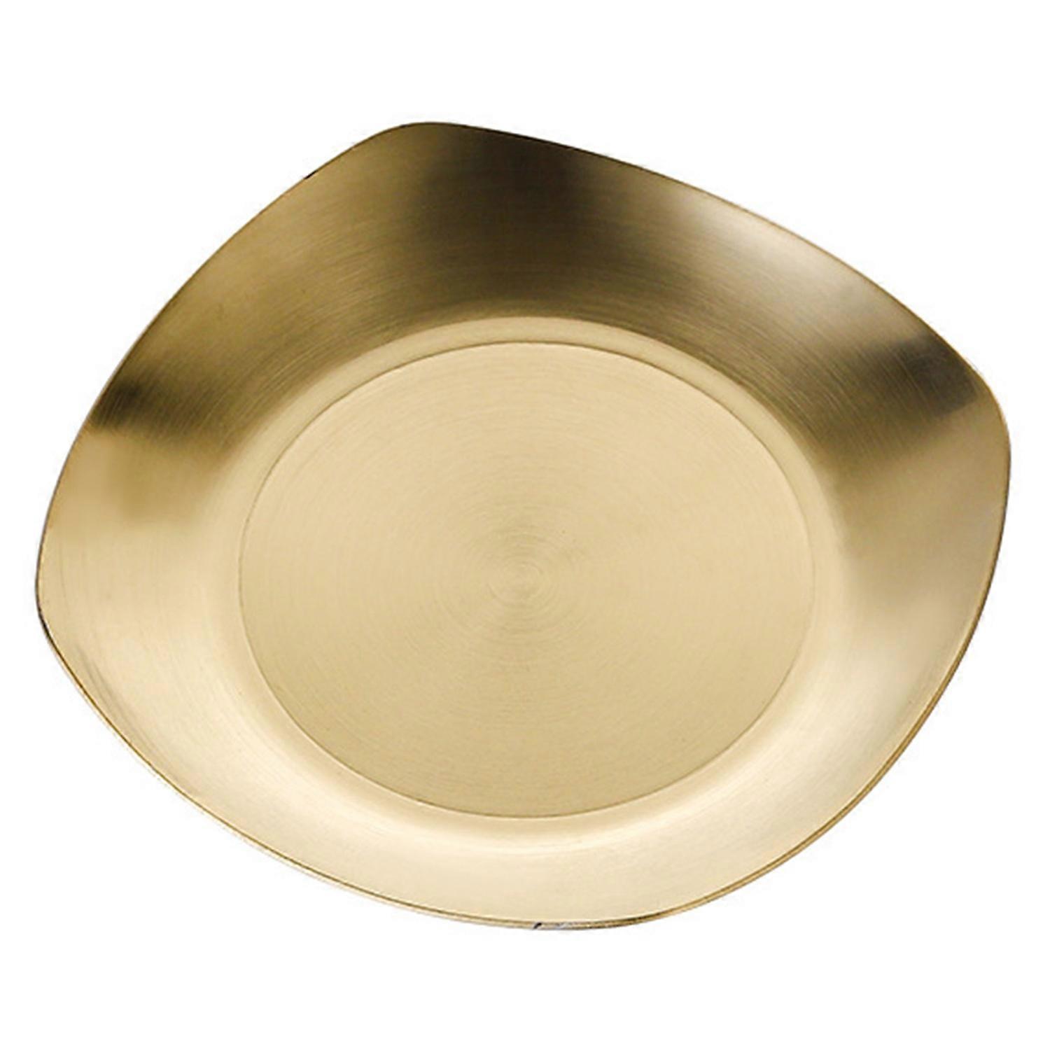 Spit Bone Dish Food Grade 304 Stainless Steel Mirror Polished Square Utensil Solid Table Sauce