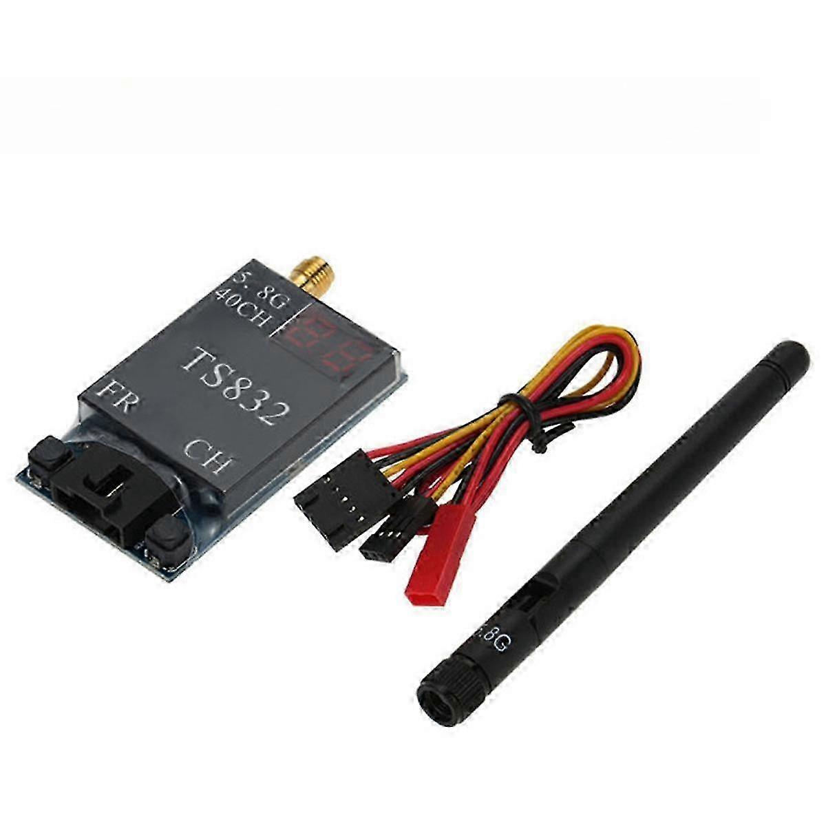 TS832 FPV Wireless Transmitter 5.8G 600Mw mit Antenne Drahtloser AV-Sender für FPV Multicopter RC Quadcopter