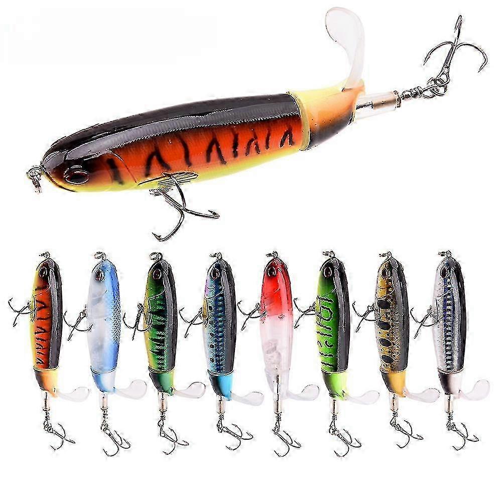 Propeller Traktor Köder 15g / 11cm Roadrunner Hardbait Schwimmender Köder Set