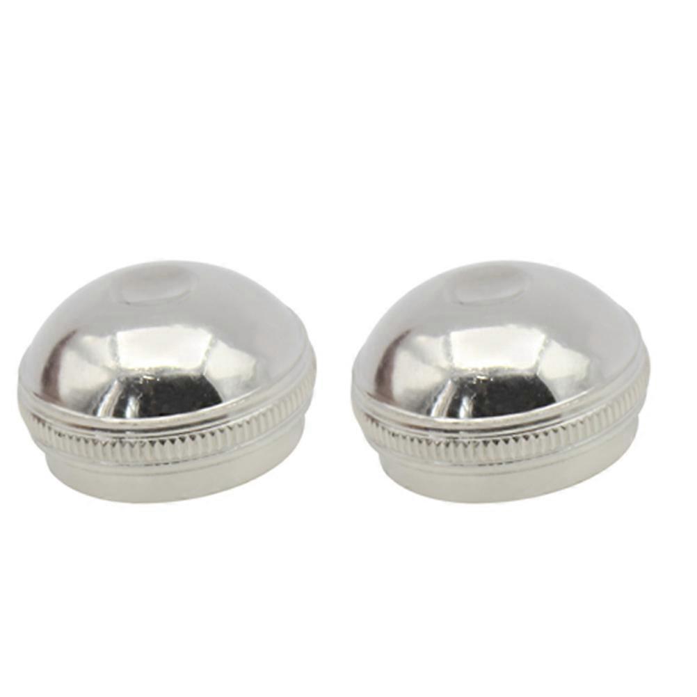 2 Pz Viti a testa di flauto in rame Accessori per flauto Accessori per musica per tubi Argento