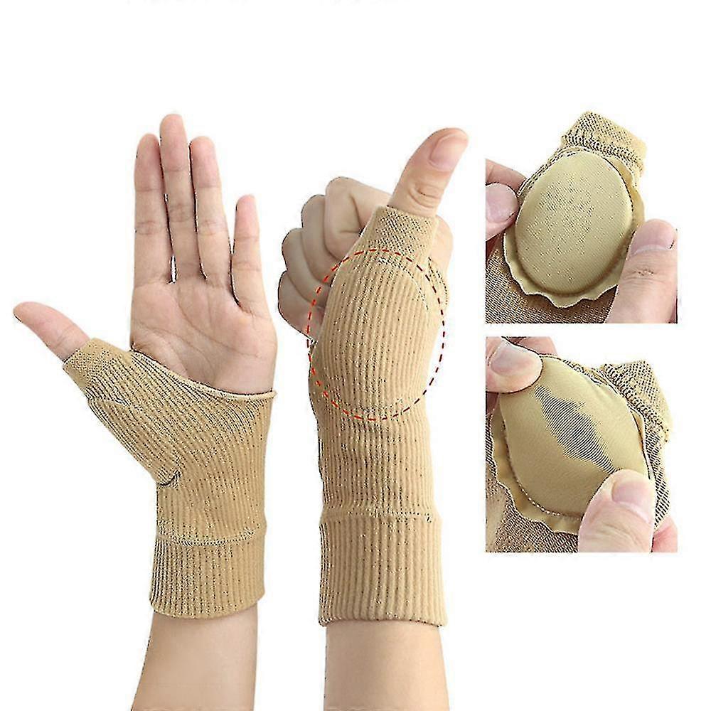 Gants de thérapie de compression Gel Rempli pouce Main Poignet Support Arthrite Gants de compression