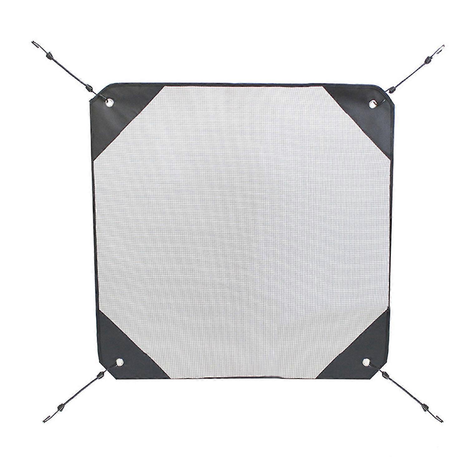 Air Conditioner Cover with Hooks Set Windproof Design Breathable Universal Simple Installation