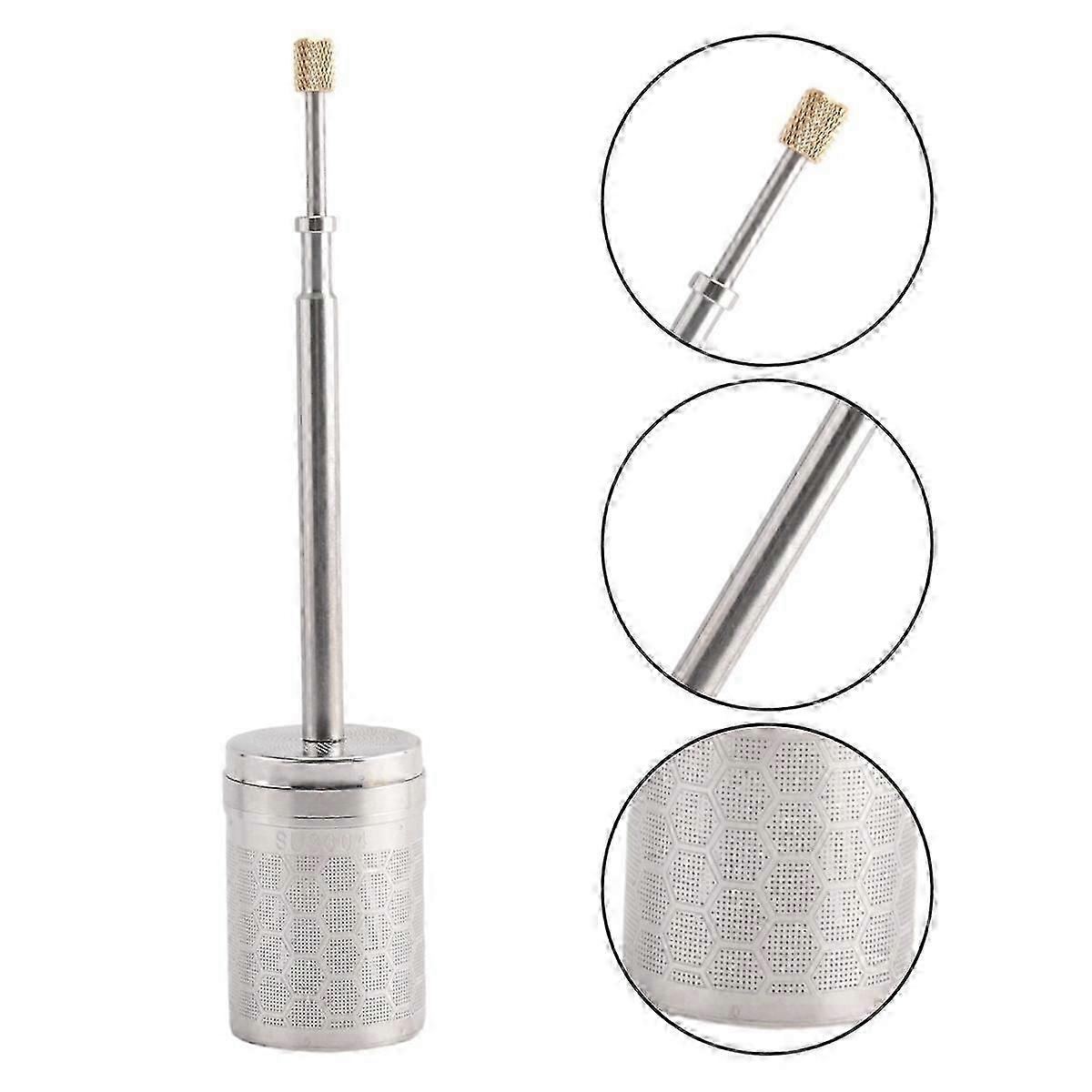 Tragbarer französischer Kaffee- und Tee-Endpressen-Maker, Kaffeefilter, wiederverwendbar, vollmundiger Kaffeepressen-Maker